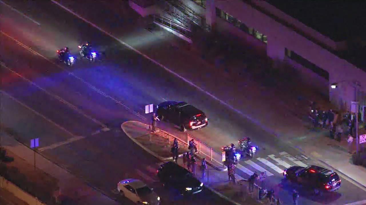 Procession for fallen MCSO Lieutenant Chad Brackman
