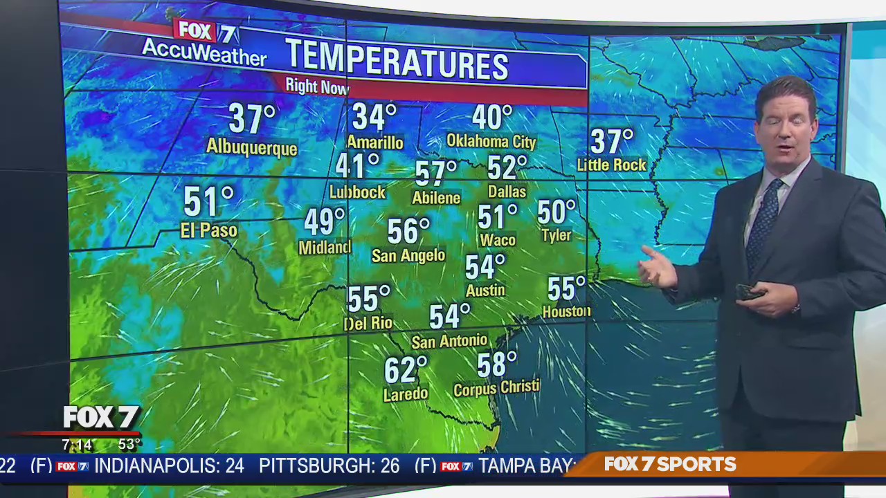 Morning weather forecast for November 4, 2019