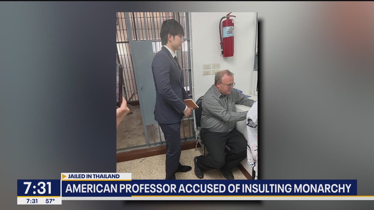U.S. professor accused of insulting Thailand monarchy