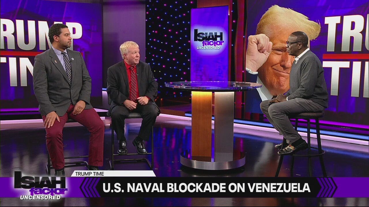 Trump Time: U.S. naval blockade on Venezuela
