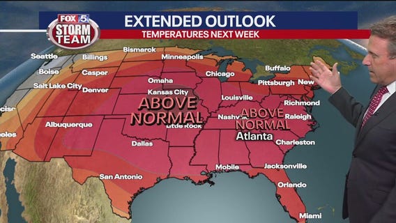 Friday afternoon forecast