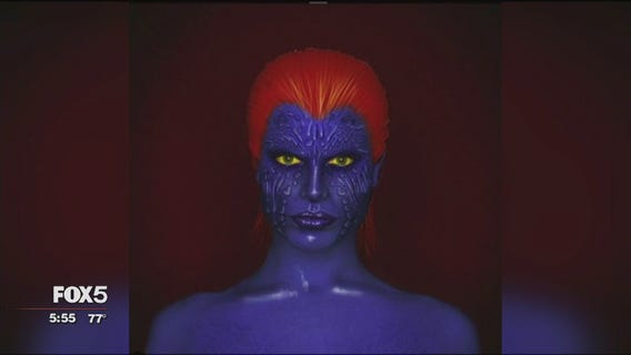 Transforming into celebrities through makeup