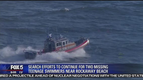 Search resumes for missing swimmers
