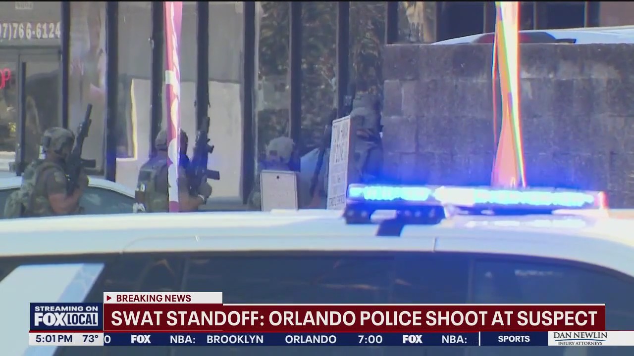 Orlando Police investigate barricade, shooting incident | FOX 35 Orlando