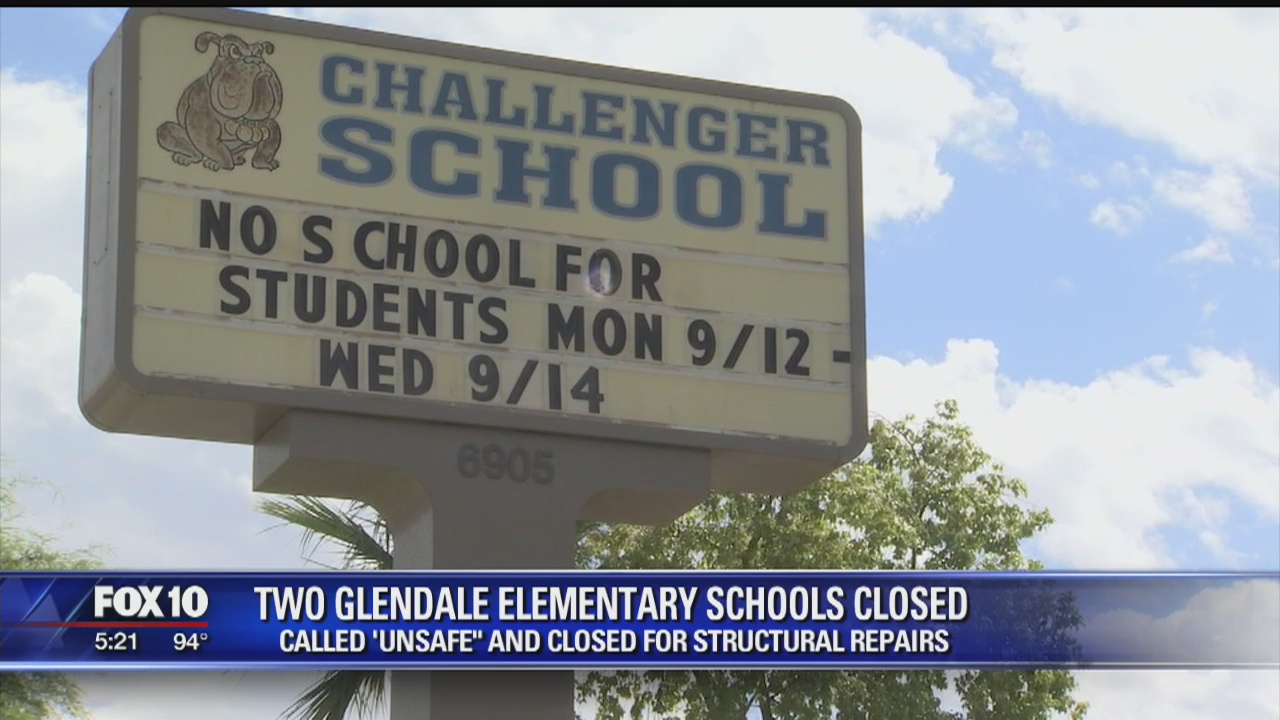 2 Glendale schools called "unsafe"