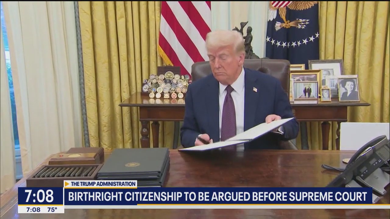 Supreme Court deciding on end of birthright citizenship