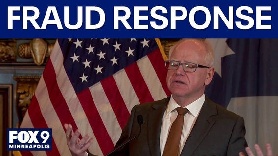 Gov. Walz responds to $9 billion fraud accusations