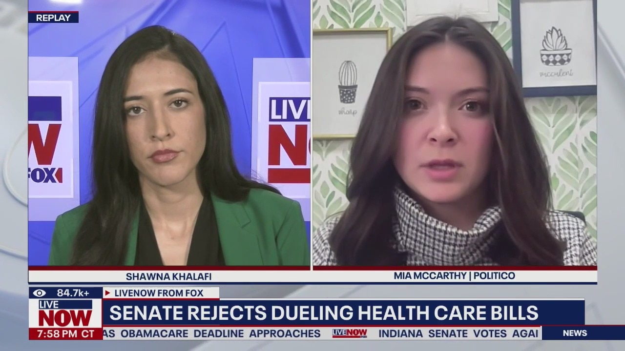 Senate blocks healthcare bills as subsidies to expire