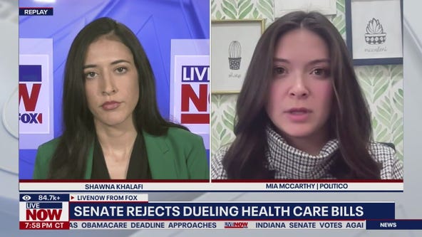 Senate blocks healthcare bills as subsidies to expire