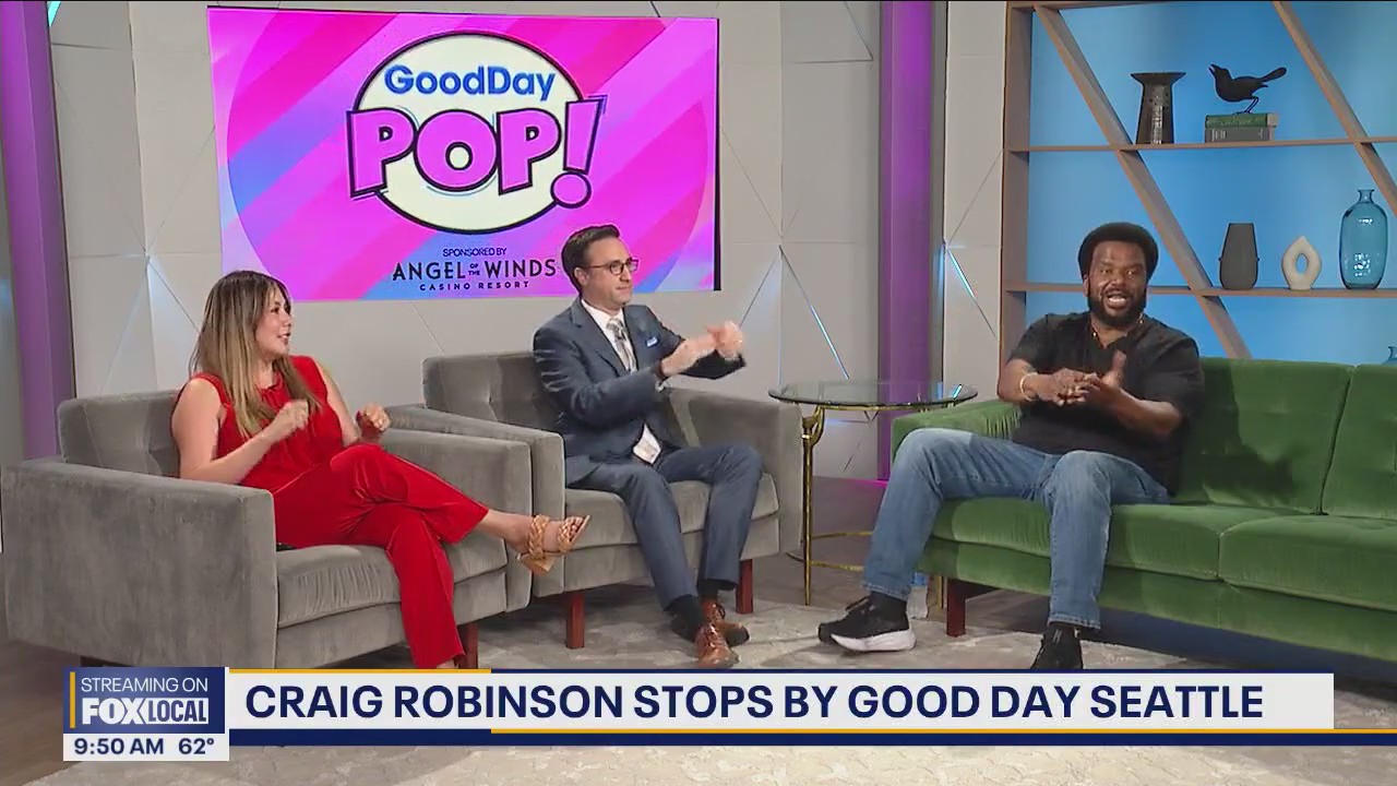 Craig Robinson stops by Good Day Seattle
