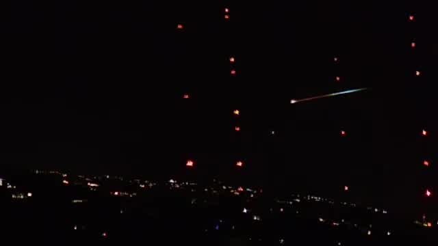 Fireball spotted in Texas skies