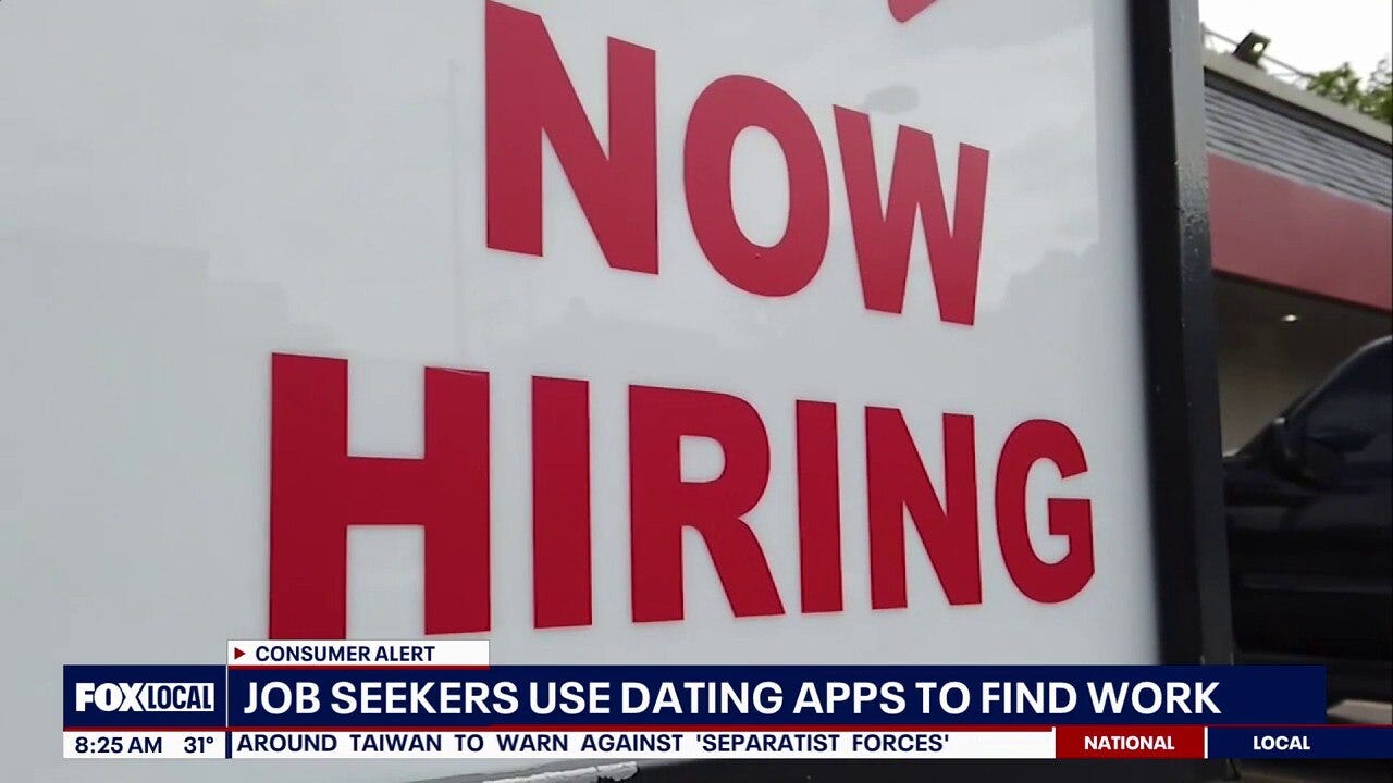 Job seekers are using dating apps to find work