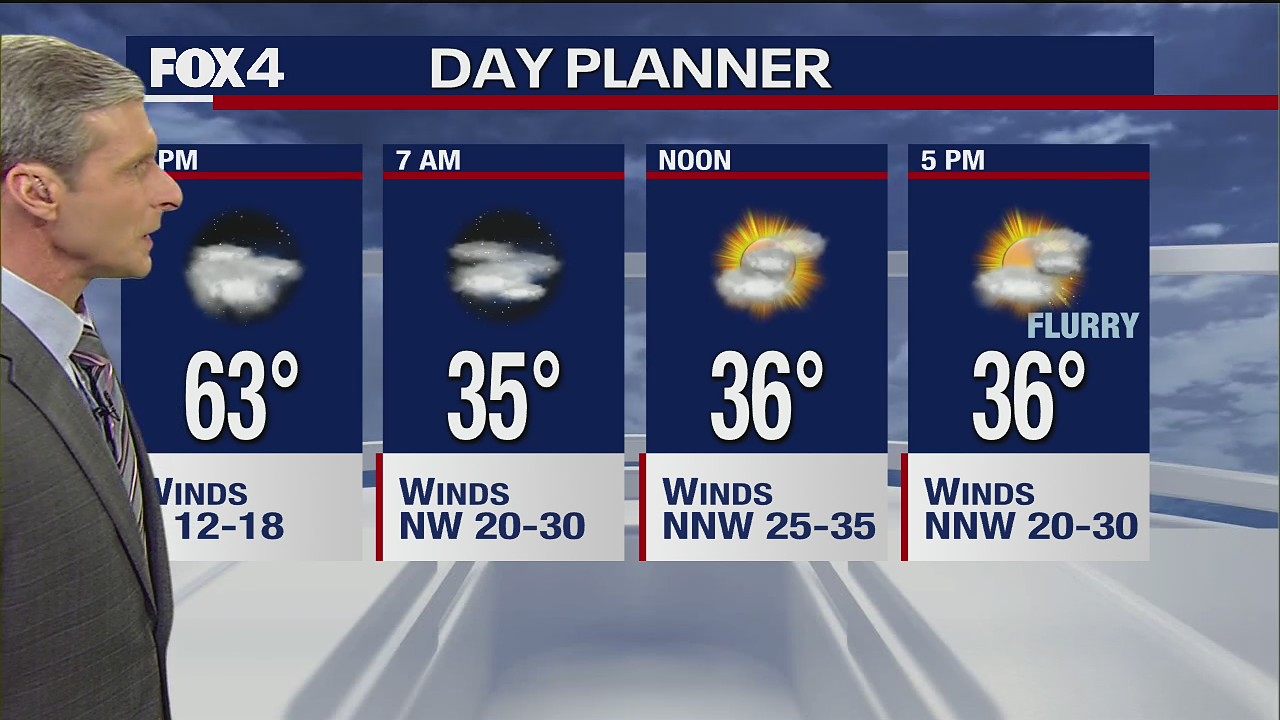 Jan. 14 overnight forecast
