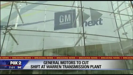 General Motors to cut shift at Warren Transmission Plant