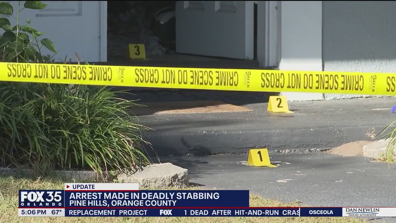 Man charged with first-degree murder in deadly Pine Hills stabbing