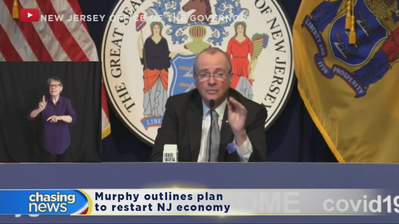 Murphy outlines plan to restart NJ economy