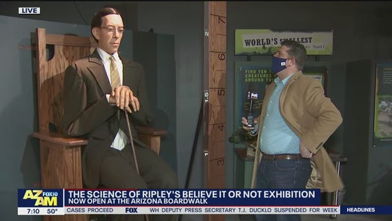 Ripley's Believe It or Not exhibit opens on Arizona Boardwalk