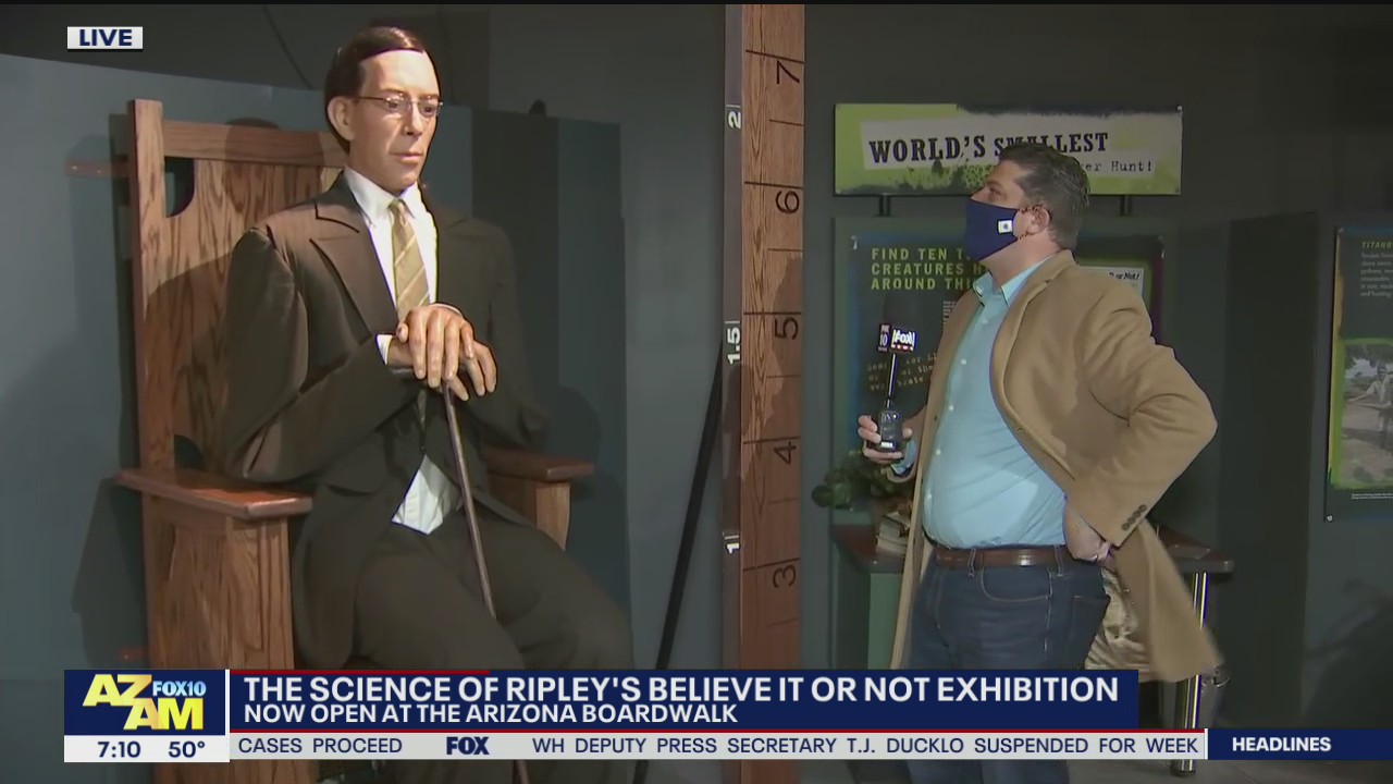Ripley's Believe It or Not exhibit opens on Arizona Boardwalk