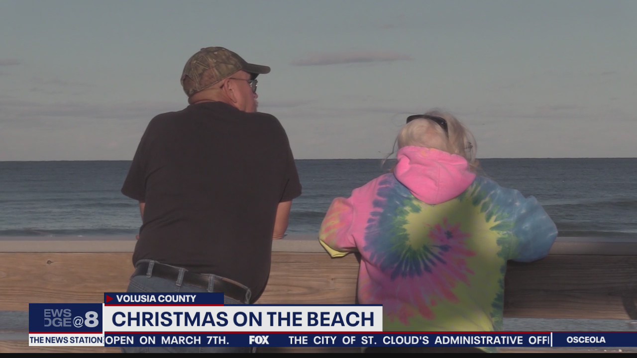 Christmas at the beach: Cold front keeps crowds away
