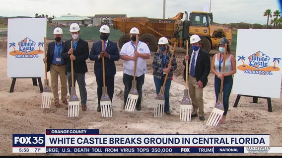 White Castle breaks ground in Central Florida