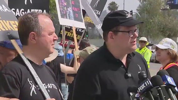 Striking Hollywood actors, writers back on picket lines