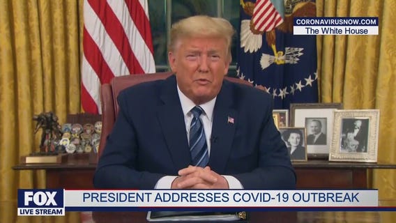 Trump addresses nation on federal coronavirus response