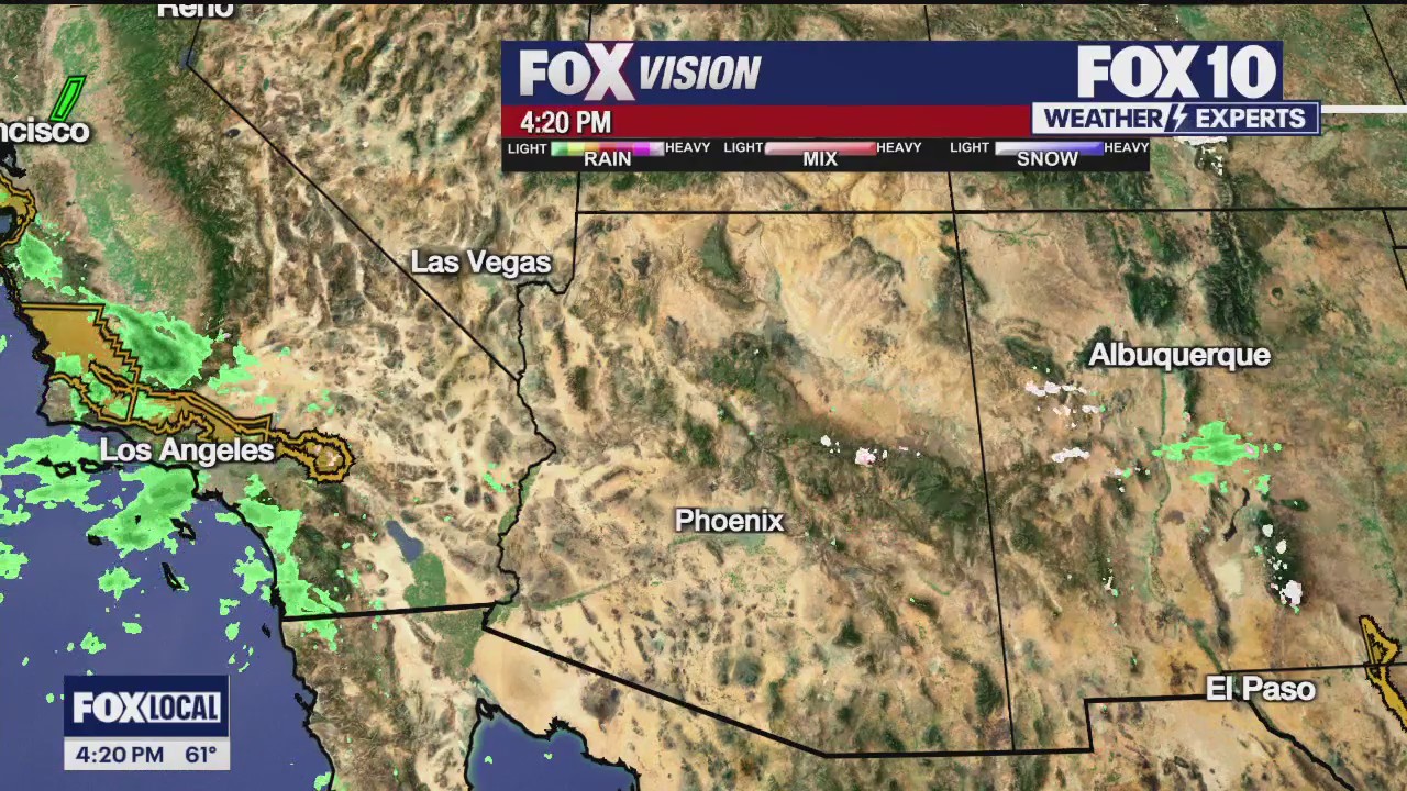 4 p.m. Weather Forecast - 2/12/25