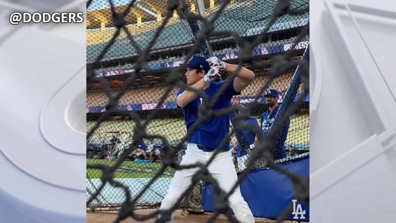 Shohei Ohtani hits home run out of Dodger Stadium