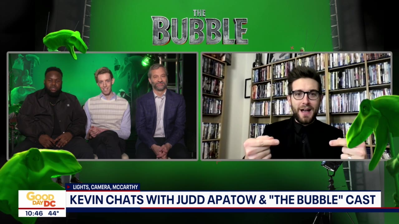 Judd Apatow talks about 'The Bubble'