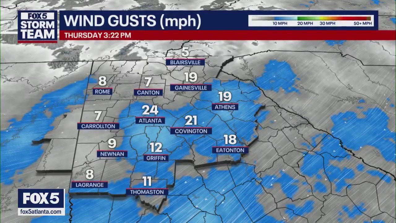 Thursday afternoon forecast