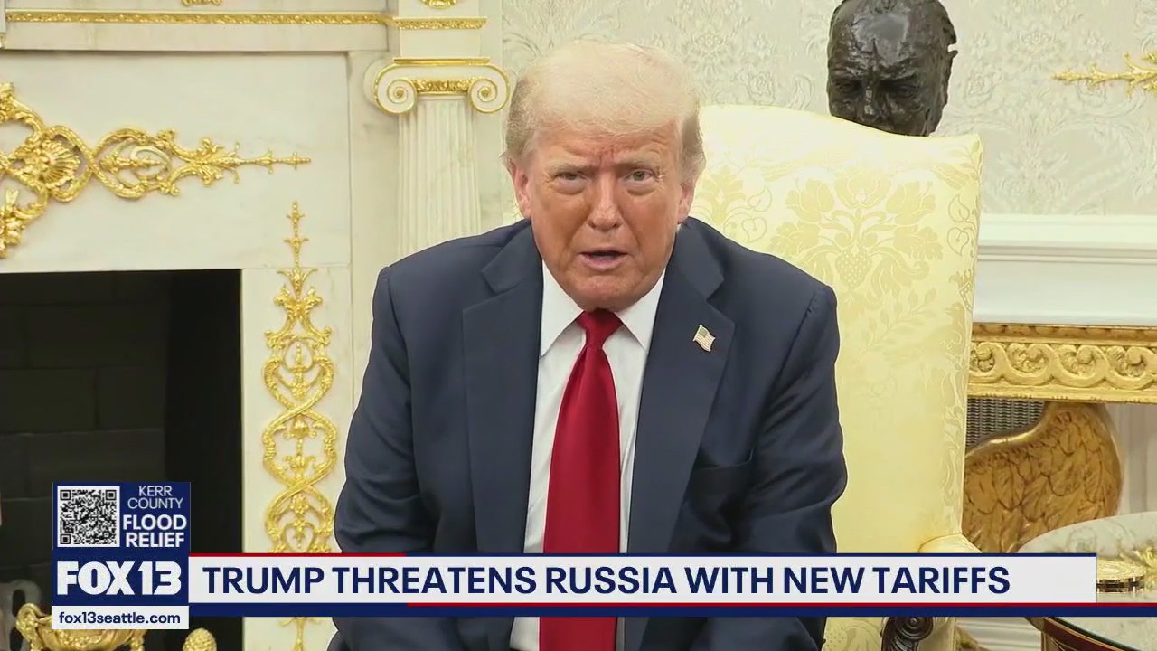 Trump threatens Russia with new tariffs
