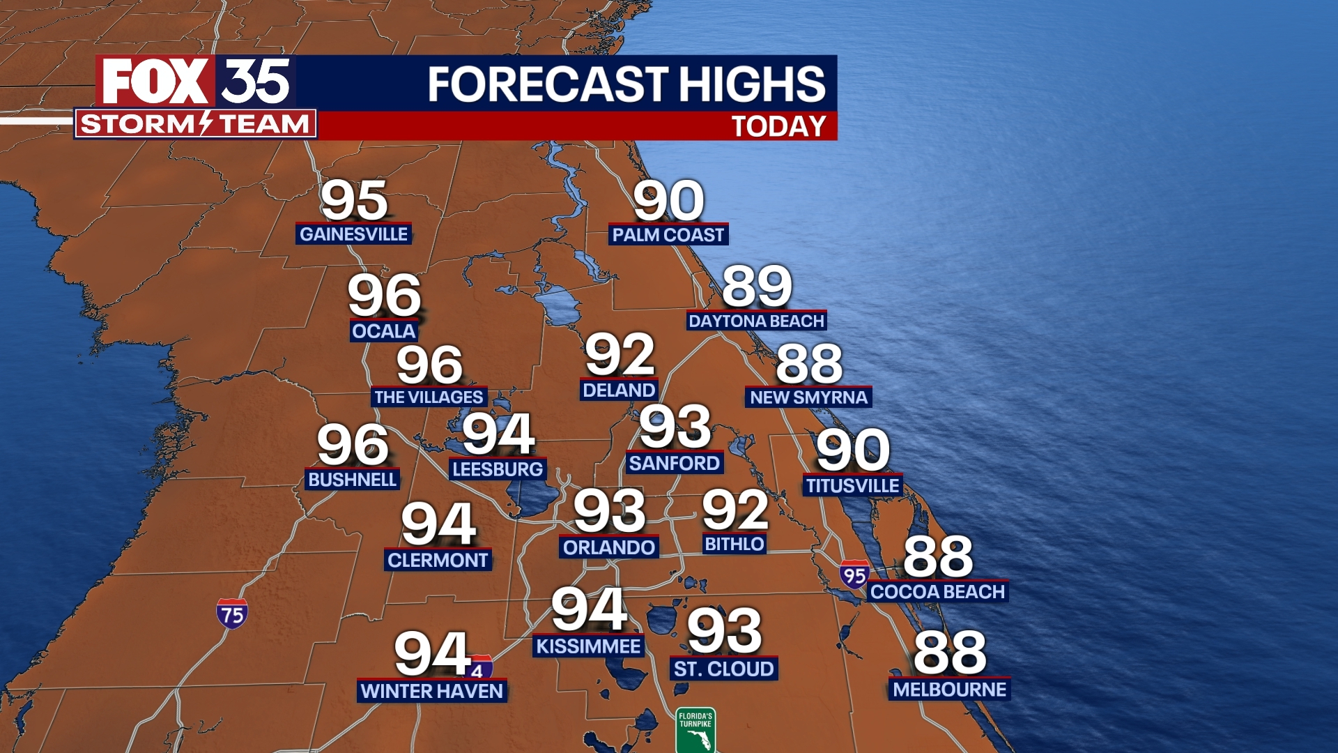 Orlando Weather Forecast: August 22, 2023