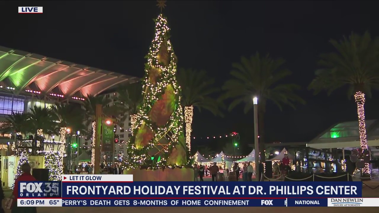 Orlando’s Dr. Phillips Center hosts Frontyard Holiday Festival