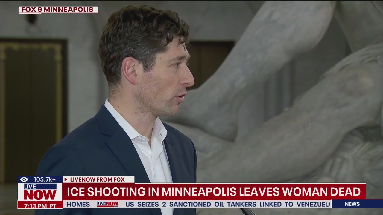 Mayor Frey speaks after ICE shooting kills woman