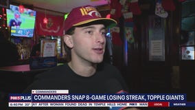 Commanders beat the Giants 29-21 to end their losing streak at eight