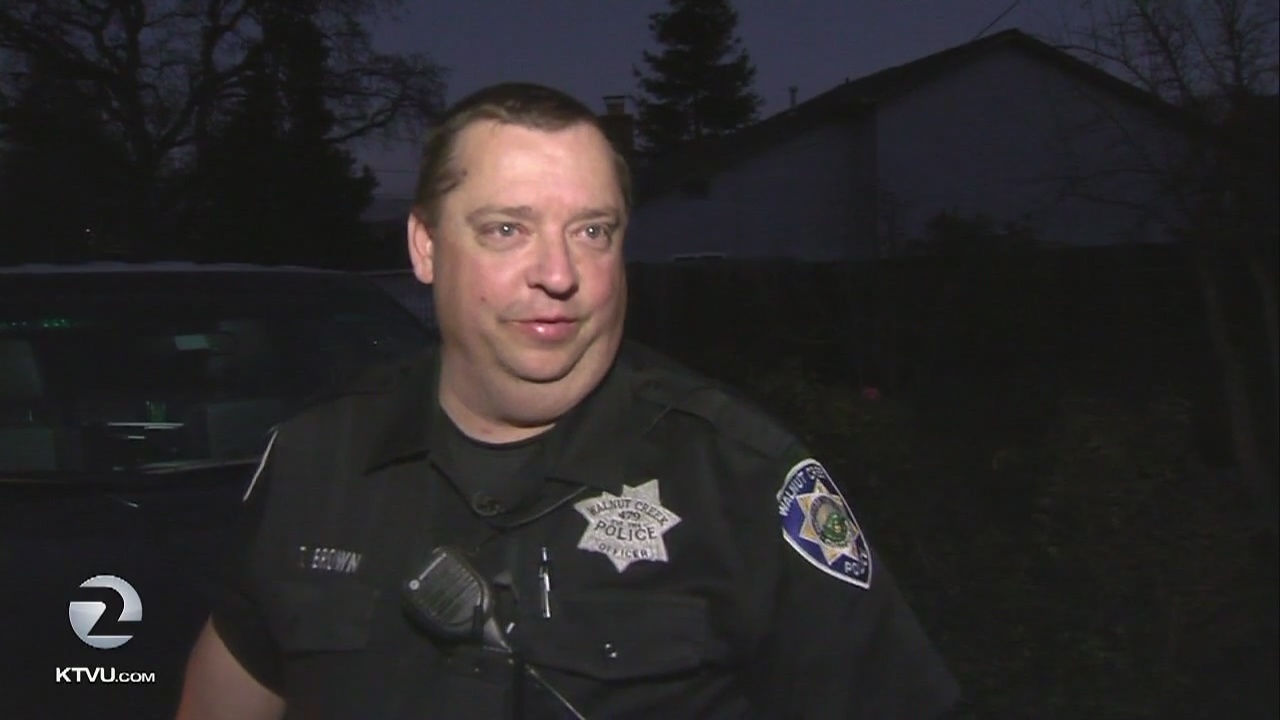Walnut Creek: Injured officer back in uniform