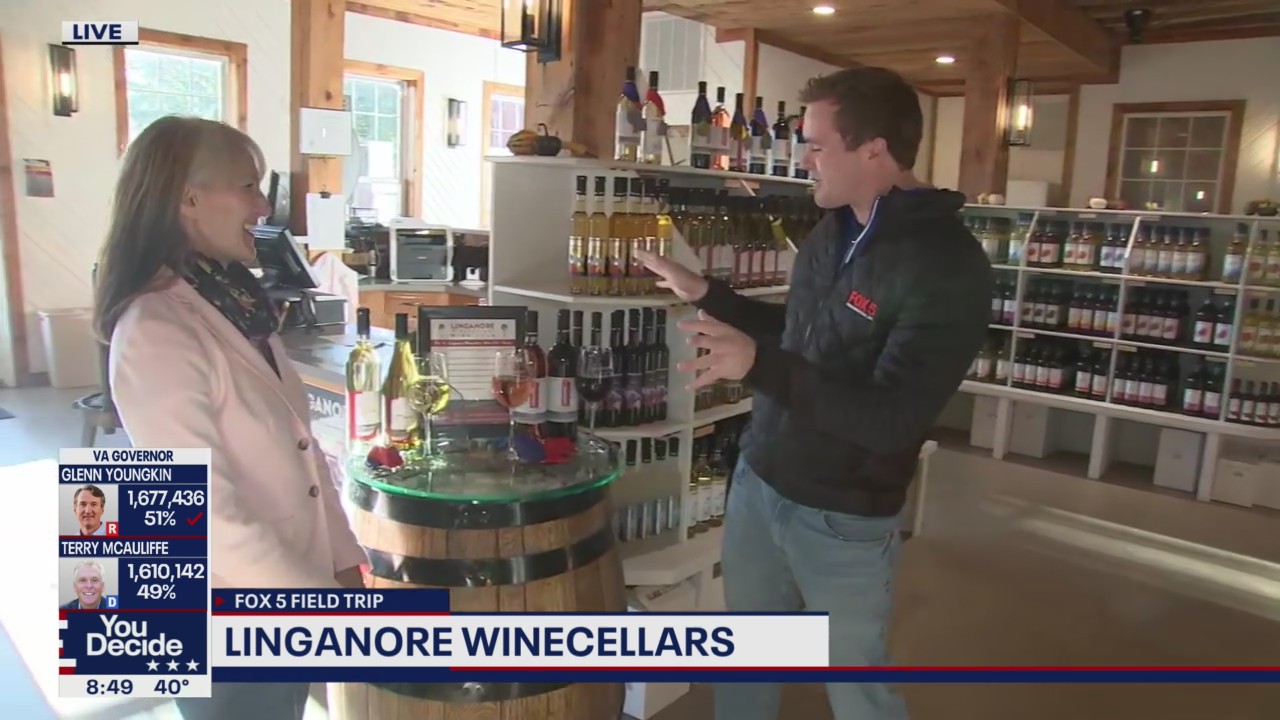 FOX 5 FIELD TRIP: Maryland winegrowing at Linganore Winecellars