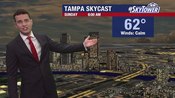 Tampa Weather | Calm winds heading into the evening