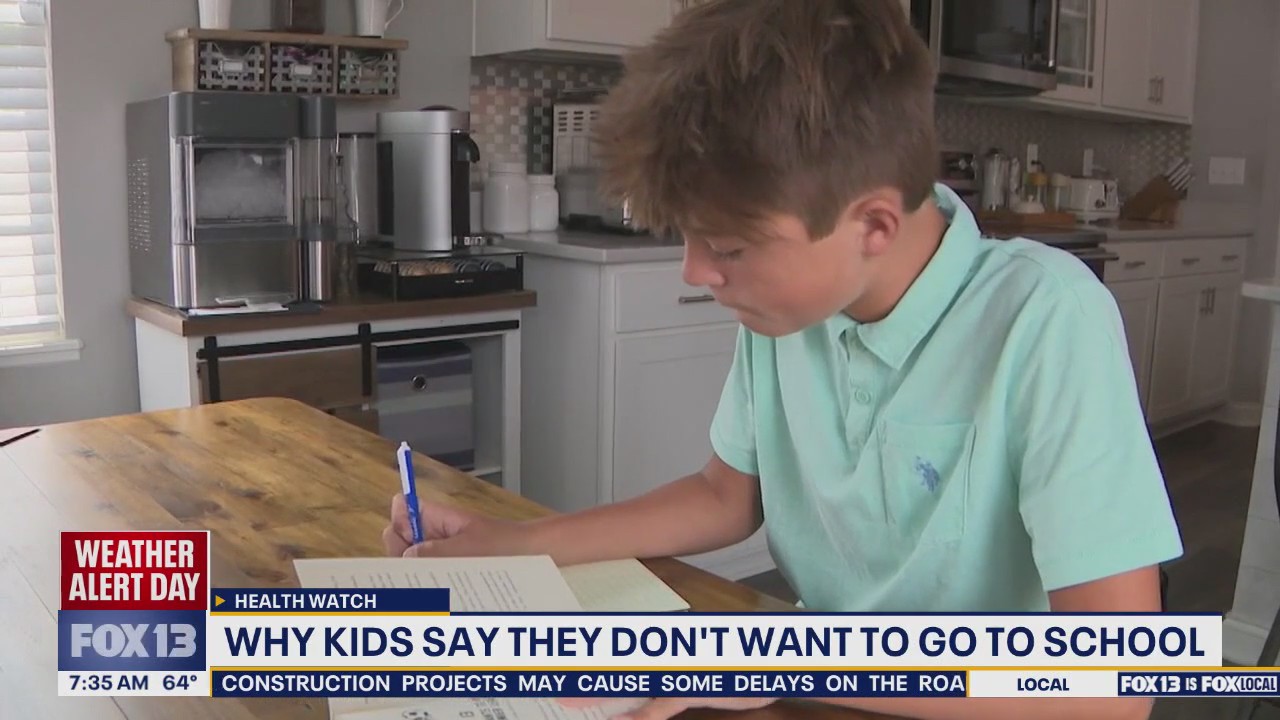 Top reasons your child says they don't want to go to school