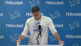 Lions' Dan Campbell talks preparations for Giants