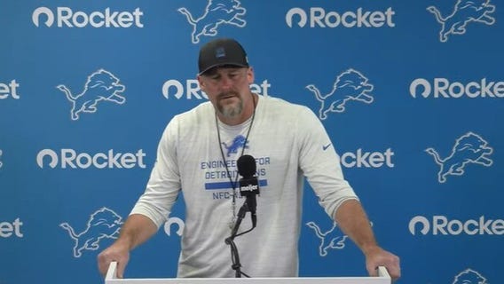 Lions' Dan Campbell talks preparations for Giants