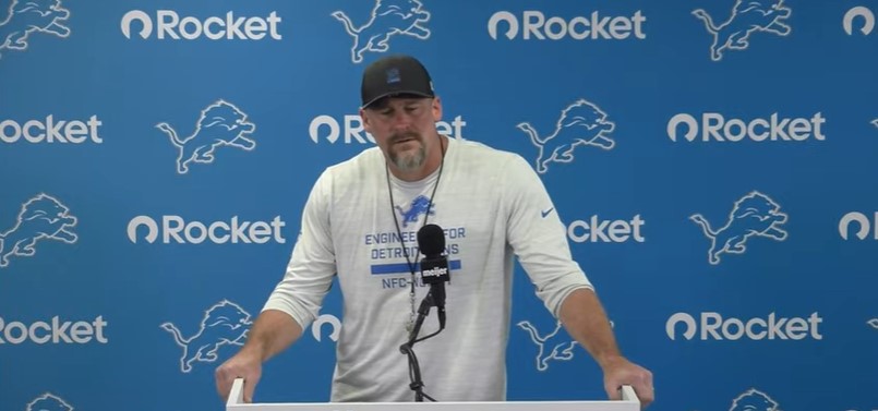 Lions' Dan Campbell talks preparations for Giants