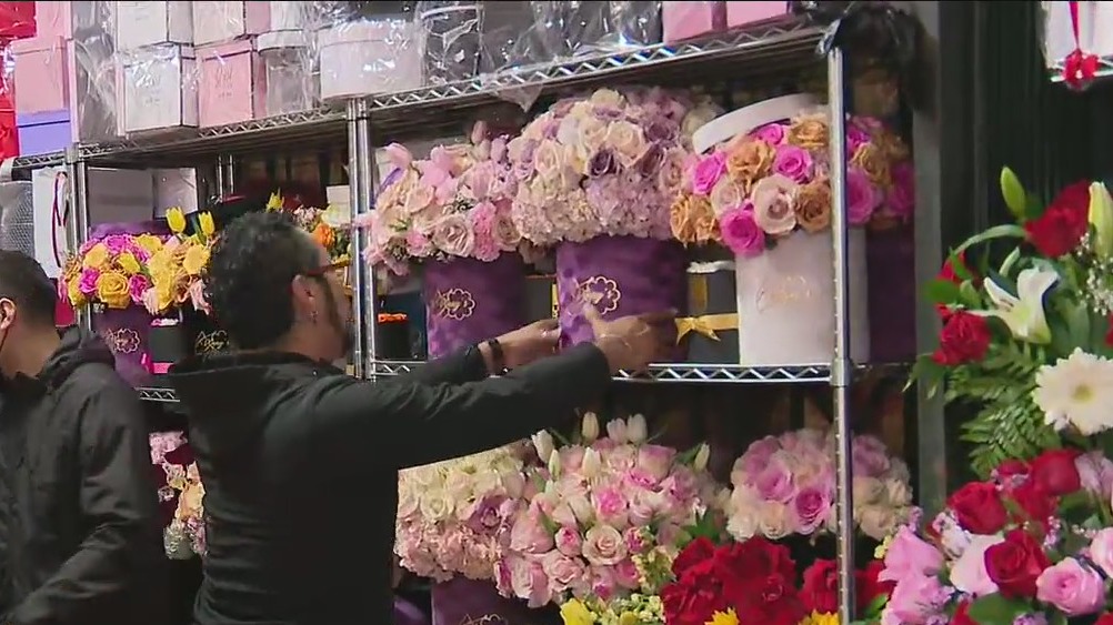Take a look at California Flower Mall on Valentine?s Day
