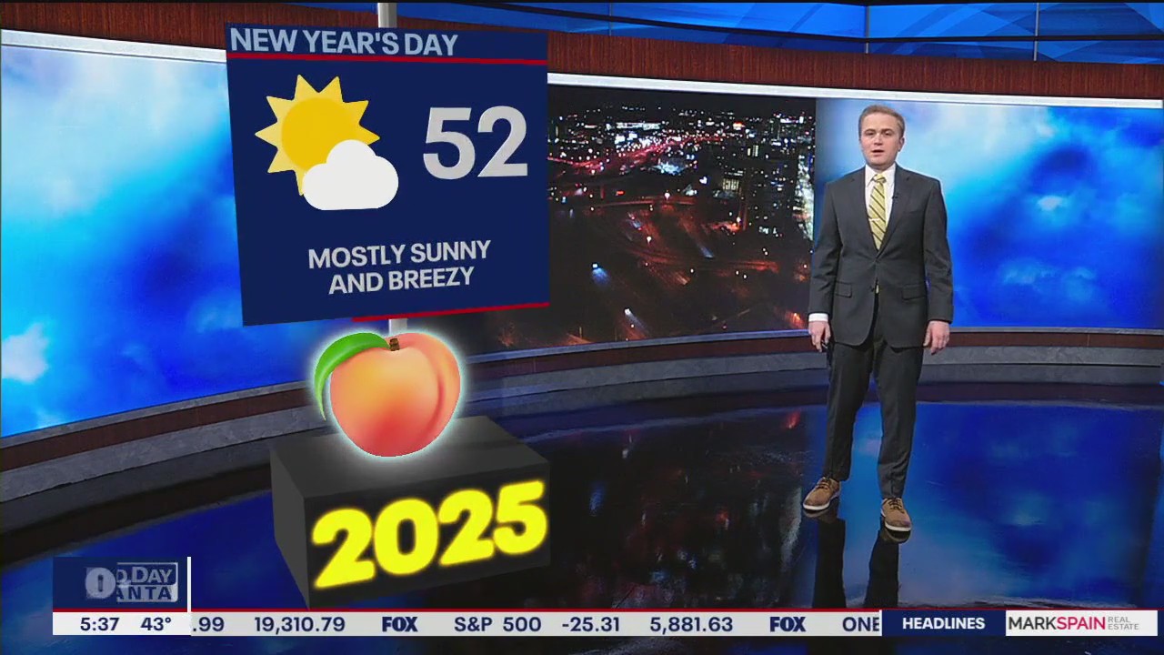Much cooler to start 2025 across Metro Atlanta