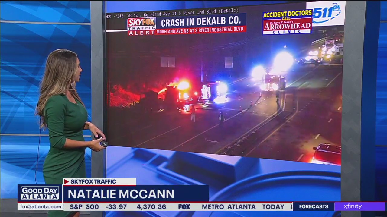 Crash on Moreland Avenue