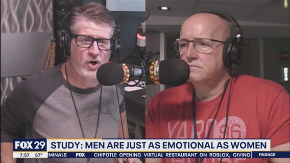 Study: Men are just as emotional as women