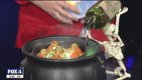 Monster meatballs recipe from Lazy Dog Restaurant