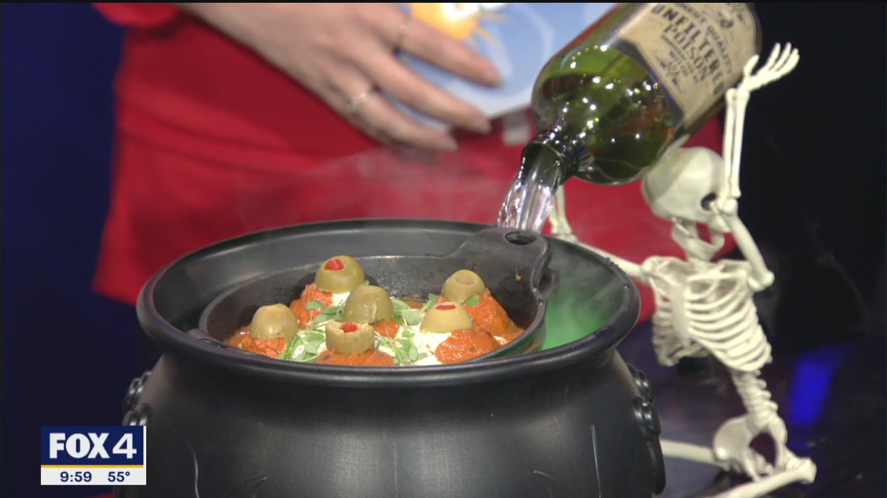 Monster meatballs recipe from Lazy Dog Restaurant