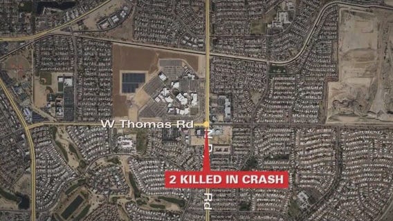 PD: 2 killed in Avondale red light runner crash