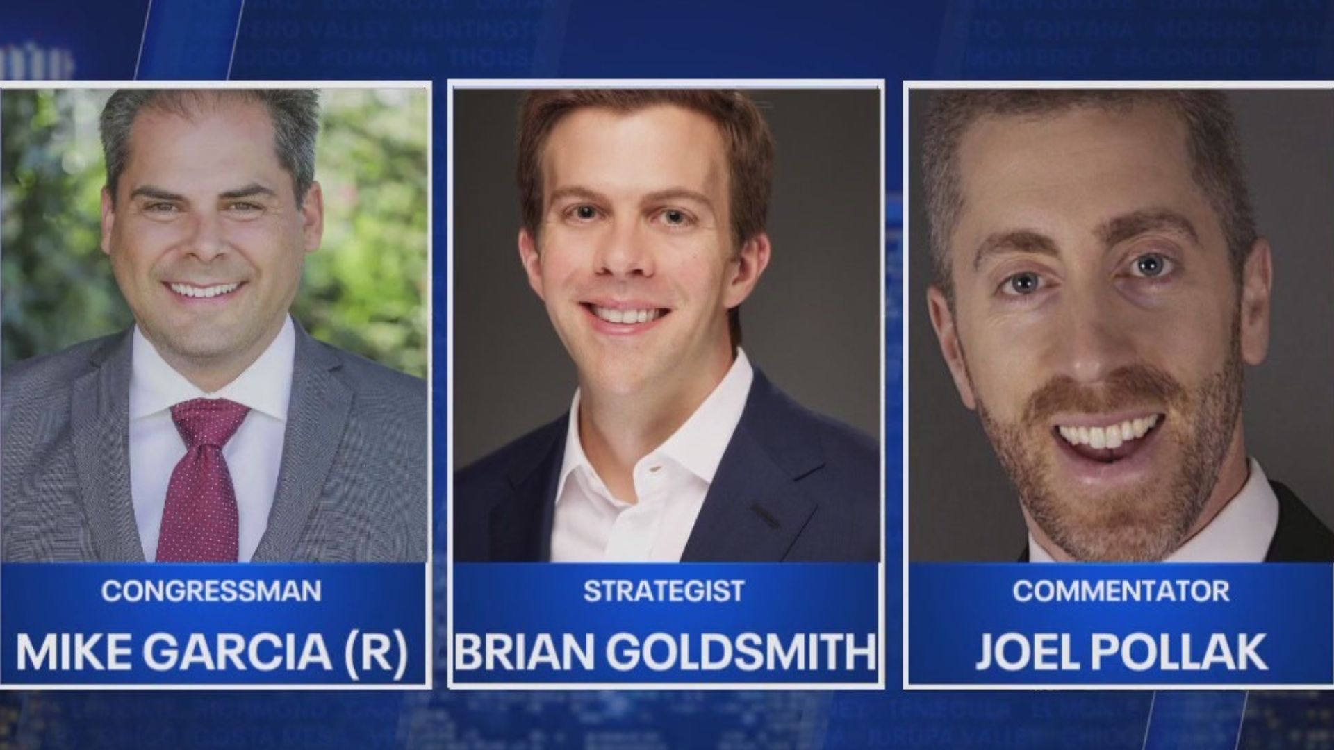 The Issue Is: Mike Garcia, Brian Goldsmith, Joel Pollak